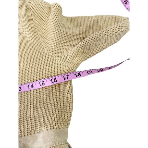 Route 66 Y2K Style Babydoll Style Sweater Top Yellow Womens Large - Picture 5 of 7